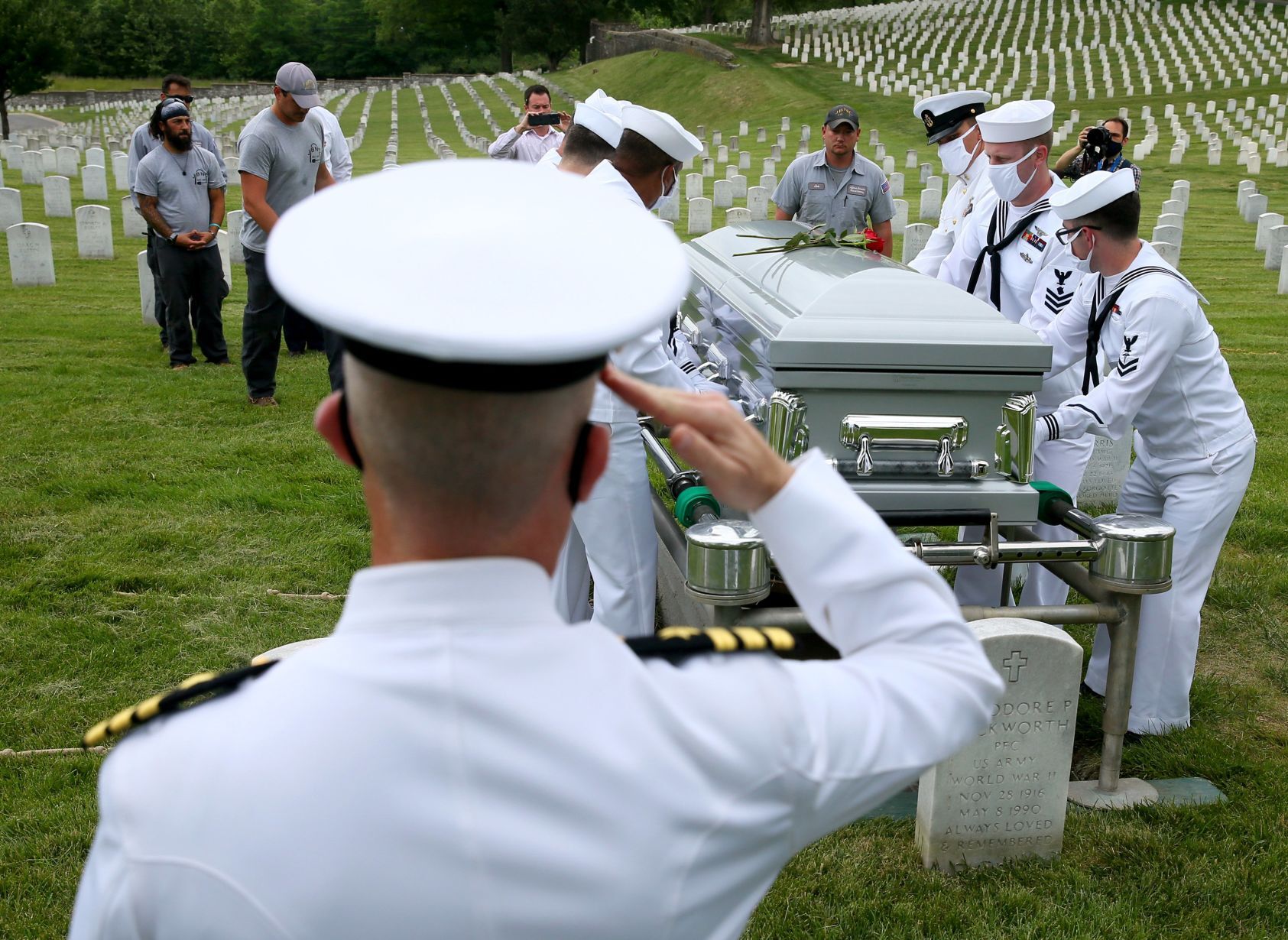 Sailor killed during Pearl Harbor, Isaac Parker, laid to rest